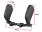 Car headrest pillow Sleep Adjustable Side Car Soft Travel Seat Headrest Auto Leather Support Neck Pillow Cushion car accessories