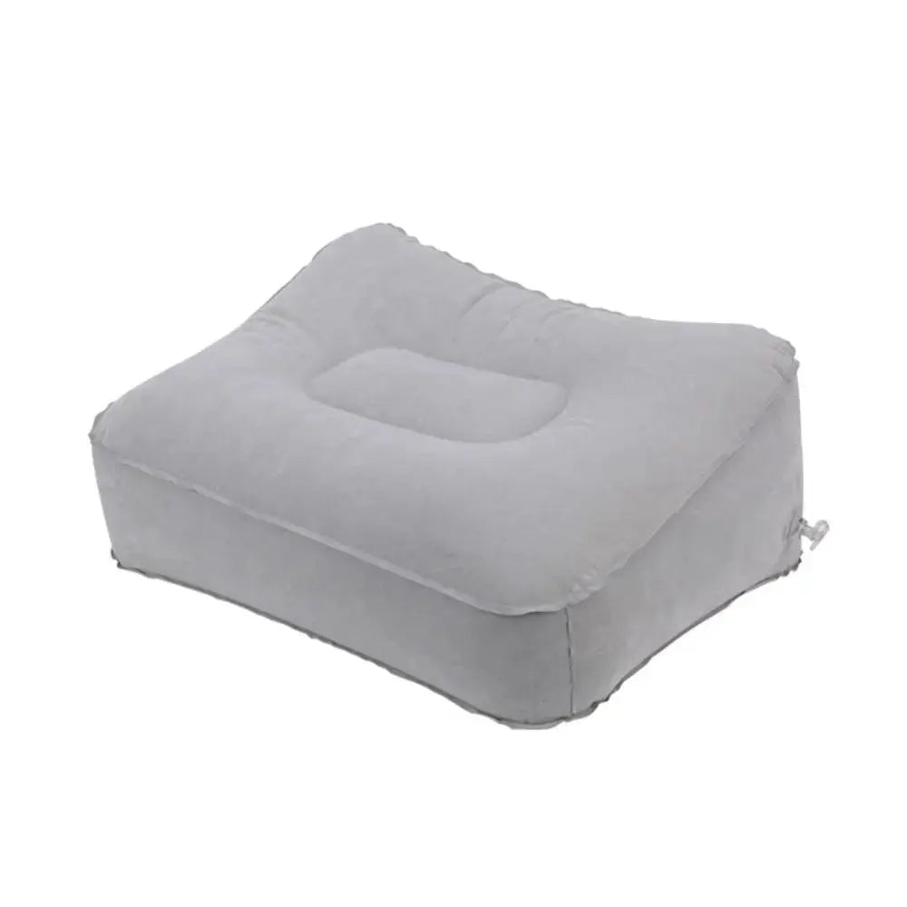Inflatable Soft Footrest Pillow PVC Inflatable Foot Rest Pillow Cushion Air Travel Office Home Leg Up Relaxing Feet Almohada - HASHTAG