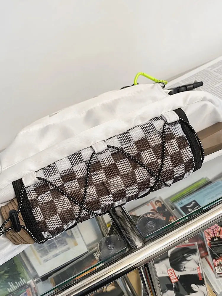 Couple Crossbody Fanny Pack for Men&Women,Large Waist Bag & Hip Bum Bag with Adjustable Strap for Outdoors Workout-3