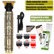 Vintage Hair Clipper Cordless Trimmer portable USB Fast Charging Hair Cutting Machine Electric Shaver Barber Professional Barber HASHTAG