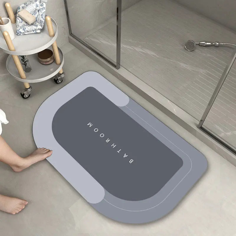 Cushion Cushion Bathroom Sliding  Door  Floor  Bathroom Foot Mat AliExpress