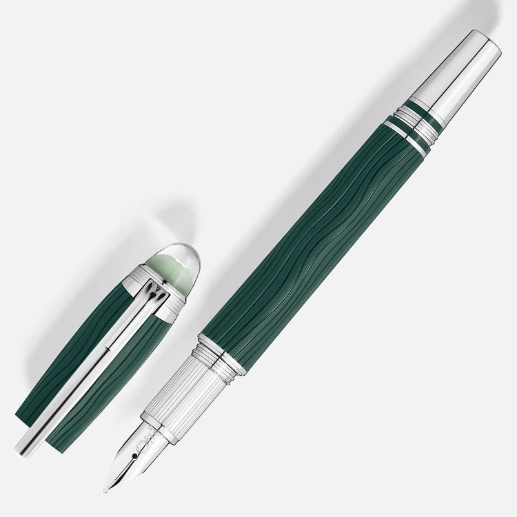 Montblanc stilografica StarWalker PolarGreen punta M 132902 Capodagli 1937