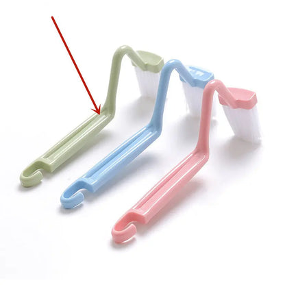 Curved Toilet Brush Gap Cleaning Utensile Bathroom Accessory Long Handle Wall Mounted Toilet Soft Bristle Brush Plastic Durable AliExpress