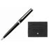 Montblanc set sfera Pix e portacarte di credito 6cc Meisterstuck nera 137793 Capodagli 1937