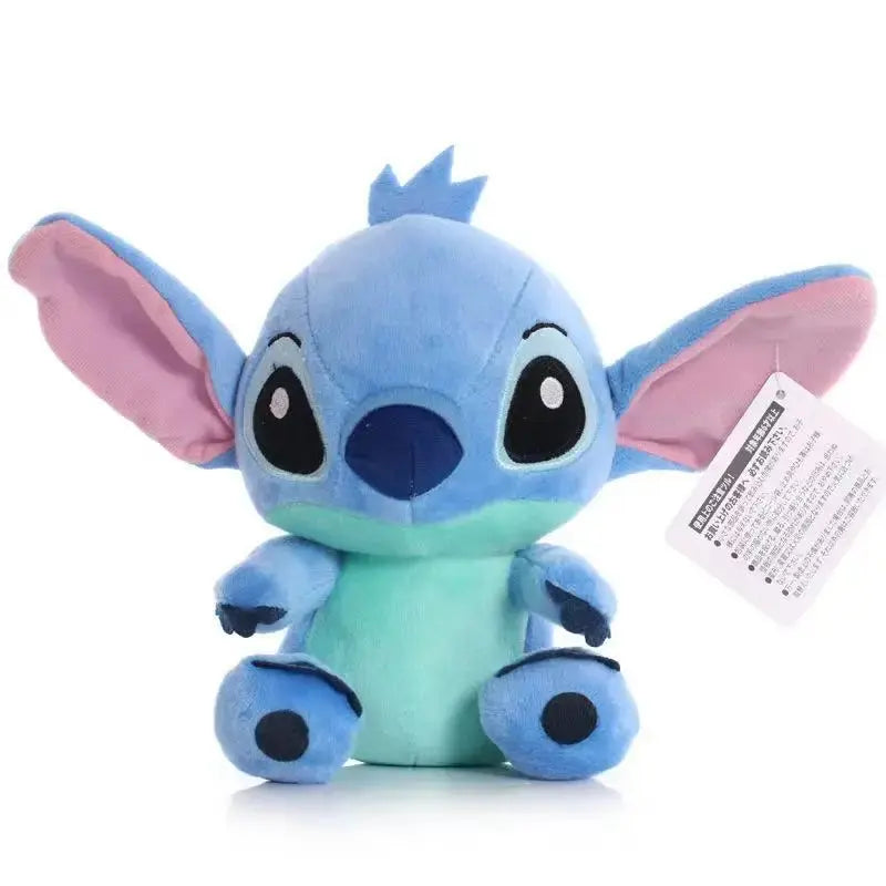 18cm Original Plush Stitch Baby Movie Cartoon Model Doll Children Action Figures Stuffed Toys Pendant Gifts - HASHTAG