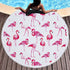 Beach towel flamingo round Liebe - Making Life Easier