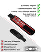 Magnetic wristband comes with 10 strong magnets wrist power repair tool accessories for screws nails bolts drills fasteners DIY HASHTAG