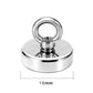 Super Strong Neodymium Fishing Magnets Heavy Duty imanes Magnet with Countersunk Hole Eyebolt for Salvage Magnetic Fishing - HASHTAG
