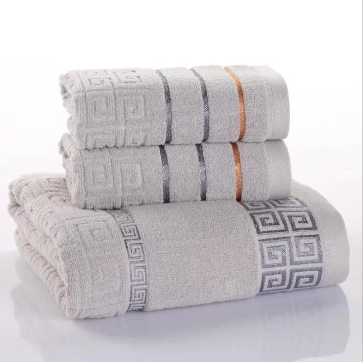 Three-piece Cotton Towel Set Liebe - Making Life Easier