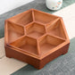 Tray nut Storage  Divided Grid With Lid Dried Fruit Box - HASHTAG