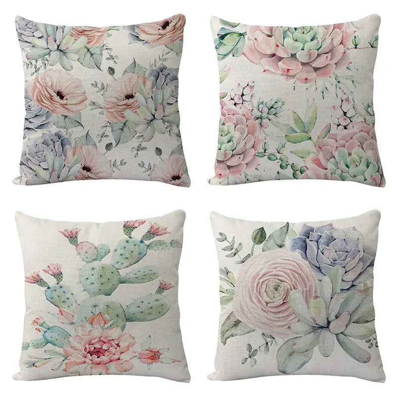 Luxurious comfort cushion, with floral design Liebe - Making Life Easier