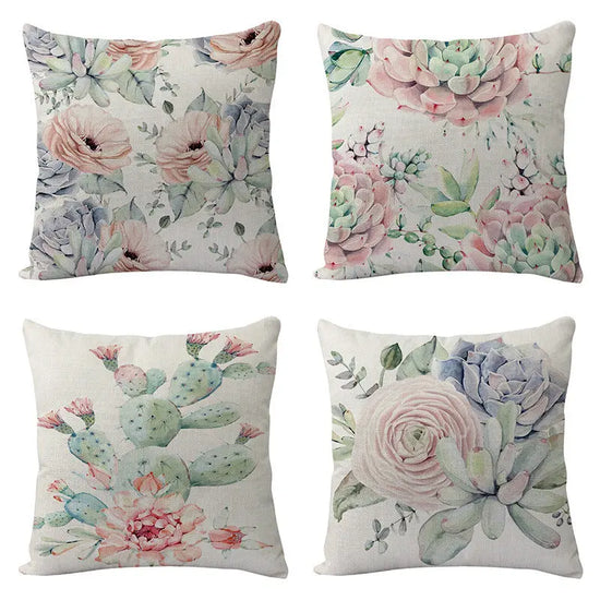 Luxurious comfort cushion, with floral design Liebe - Making Life Easier