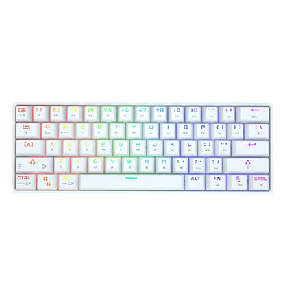 Tastiera wireless Bluetooth con tasti PBT colorati e tastiera meccanica