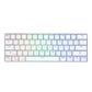 Tastiera wireless Bluetooth con tasti PBT colorati e tastiera meccanica