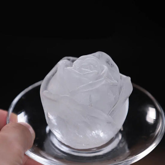 Ice Molds Large Rose Flower Silicone 3D Liebe - Making Life Easier