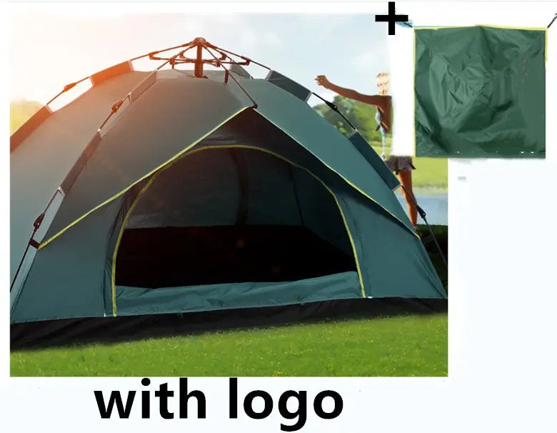 Automatic Tent Spring Type Quick Opening Rainproof Sunscreen Camping Tent AliExpress