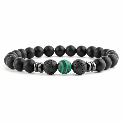 Braccialetto di perline yoga con sette chakra e perline di pietra da 8 mm8mm Stone Beads Seven Chakra Yoga Beaded Bracelet - My Hashtag Shop