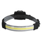Cob LED Headlamp Built-in Battery Rechargeable Head Waterproof Lamp AliExpress