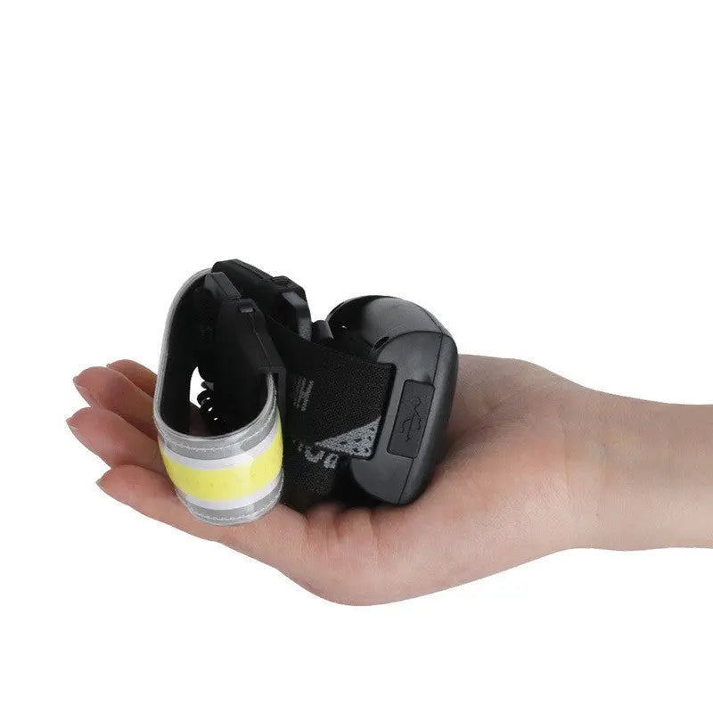 Cob LED Headlamp Built-in Battery Rechargeable Head Waterproof Lamp AliExpress