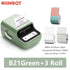 B21 Mini Portable Thermal Label Printer Mini Adhesive Sticker Printers for Home Office for Mobile Phone NEW