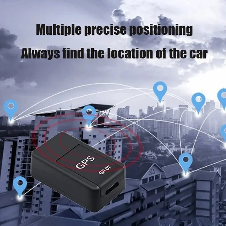 Vehicle GPS Locator GF07 Car GPS Tracker Strong Magnetic Real-time GPS Tracking Device Anti-lost Alarm GPS Position APP HASHTAG