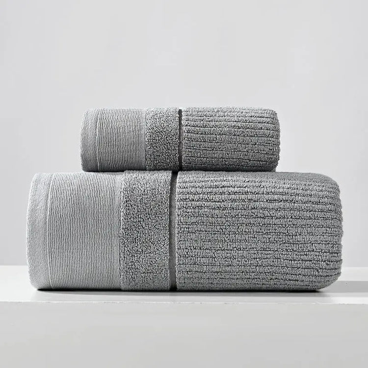 Pure Cotton Towels Three-piece With Hand Bath Towel Class - HASHTAG