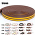5m/10m Weather Stripping Door Seal Strip Diep Self-adhesive Draft Stopper Tape Window Insulation Noise Rubber Sealing Strip - HASHTAG