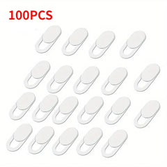 20pcs/100pcs Mobile Phone Computer Lens Cover Camera Protection Cover Metal Blocking Sticker Webcam Cover Privacy Cover HASHTAG