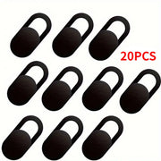 20pcs/100pcs Mobile Phone Computer Lens Cover Camera Protection Cover Metal Blocking Sticker Webcam Cover Privacy Cover HASHTAG