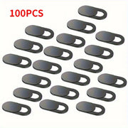20pcs/100pcs Mobile Phone Computer Lens Cover Camera Protection Cover Metal Blocking Sticker Webcam Cover Privacy Cover HASHTAG