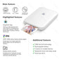 HPRT MT53 Portable Mni Mobile Pocket Printer BT Wireless Photo Printer with Zink Technology 2x3 Inch Color Photo Printer Maker - My Hashtag Shop