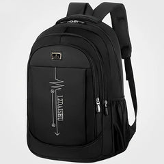 Spring New Backpack, Leisure Business Travel Backpack, Large Capacity Junior High School Bag, Computer Men's Bag (Zipper Direction Assorted Varieties) HASHTAG