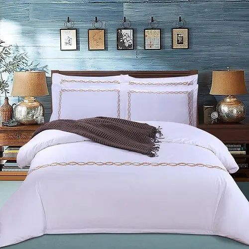 Bedding set four-piece fabric: pure cotton. Liebe - Making Life Easier