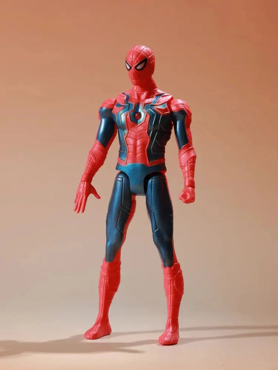 Avengers Anime Action Figure Spiderman Iron Man Captain America Marvel PVC Doll Boys Kids Toys Children Christmas Birthday Gifts - HASHTAG