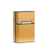 Multifunction Stainless Steel Cigarette Case PU Cigar Storage Box Tobacco Holder 1 PC Card Cases Smoking Accessories - HASHTAG