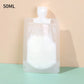 Transparent Travel Portable Fluid Makeup Packing Bag Sub-packing Storage Bag - HASHTAG