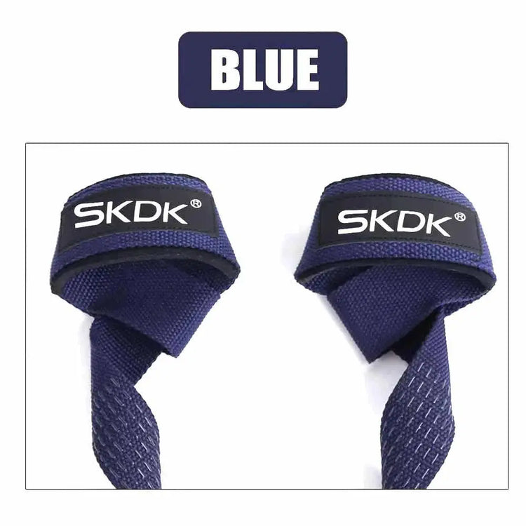 2Pcs Weightlifting Wrist Straps Strength Training Adjustable Non-Slip Gym Fitness Lifting Strap Wrist Support Sports Grip Band