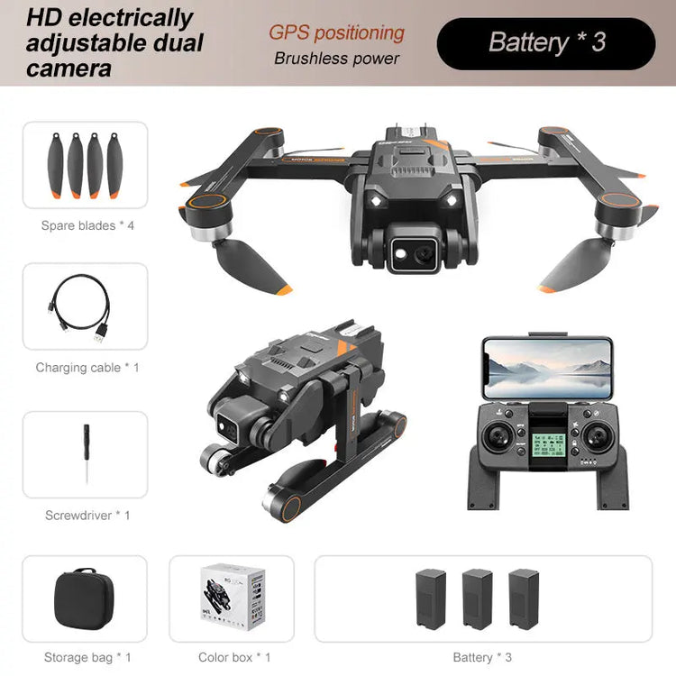Volo di ritorno GPS con doppia telecamera UAV per evitare gli ostacoli - My Hashtag Shop