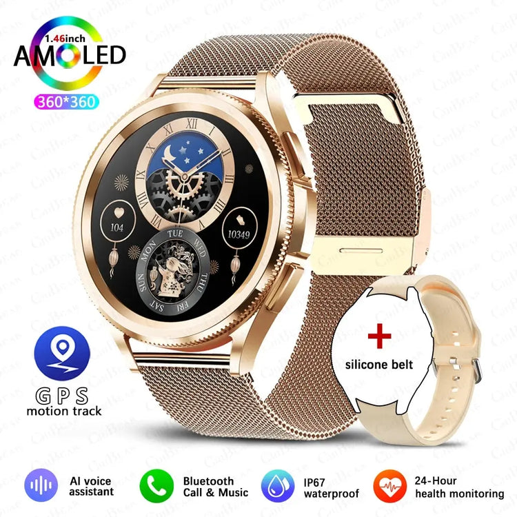 New Bluetooth Call Fashion Smart Watch 6 Classic Men&