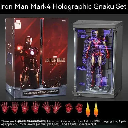 Marvel Iron Man Mk1-7 Mark Hall Action Figure Avengers Tony Of Armor Set Of 1-7 Stark Legends Original Zd Modeldoll Toys Gift - HASHTAG