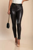 Faux leather pants, black HASHTAG