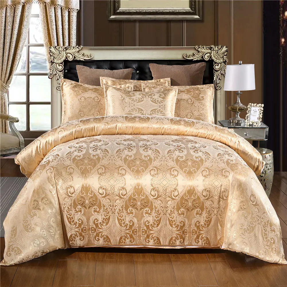 Bedding set Jacquard quilt cover pillowcase Liebe - Making Life Easier