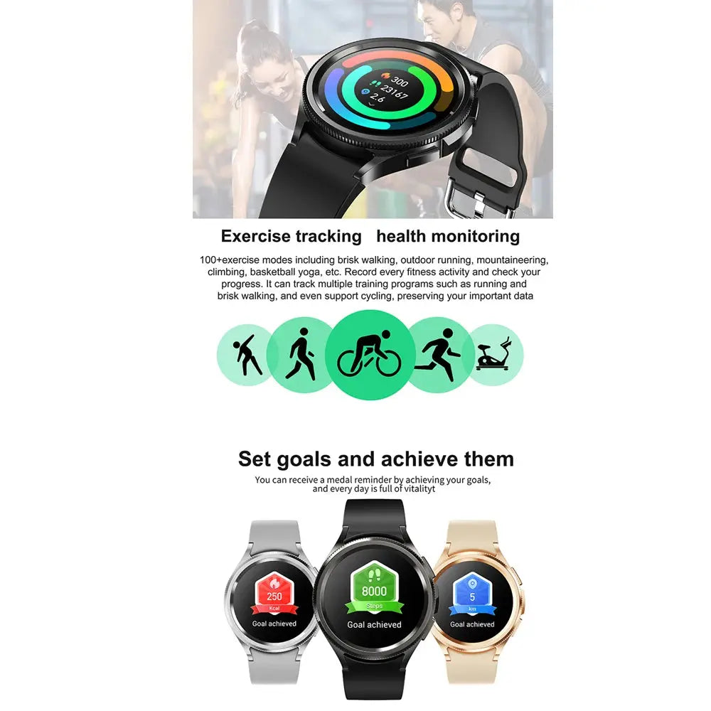New Bluetooth Call Fashion Smart Watch 6 Classic Men&