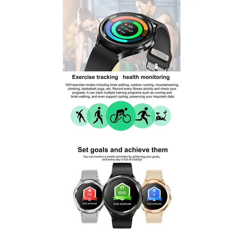 New Bluetooth Call Fashion Smart Watch 6 Classic Men&