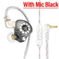 3.5MM Headset Music Earbuds In Ear With Mic Original QKZ AK6 Copper Driver HiFi Wired Earphone Race Sport Headphone Bass Stereo 