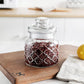 Stained Glass Sealed Jar Love Glass Bottle Household Transparent With Lid Liebe - Making Life Easier