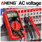 ANENG SZ308 Digital Multimeter   AC/DC Current Meter Voltage Resistance Meter Electrician LCD Backlight Ohm Square Wave Test - HASHTAG