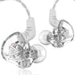 3.5MM Headset Music Earbuds In Ear With Mic Original QKZ AK6 Copper Driver HiFi Wired Earphone Race Sport Headphone Bass Stereo 