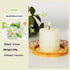 Candle Brilliant Fragrance Smokeless Cylindrical Color Aromatherapy - HASHTAG