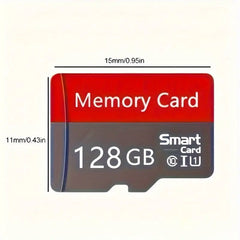 2024 Class 10 SD Card 256GB 128GB 64GB High Speed Flash Card Micro SD TF/SD Tablet/Camera/Phone Card 4K Ultra HD PSP Game PRO Display Car Computer Phone Earphone Speaker HASHTAG